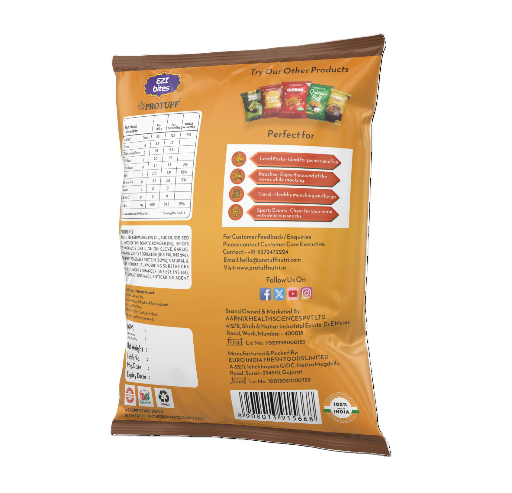 Pro Tuff Snacks Protuff
